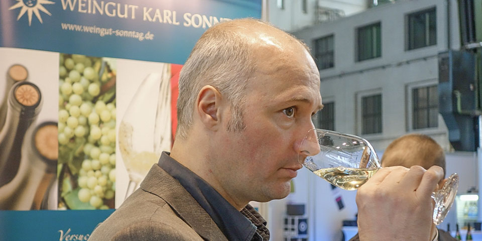 Thomas Sonntag auf der Berliner Weinmesse
